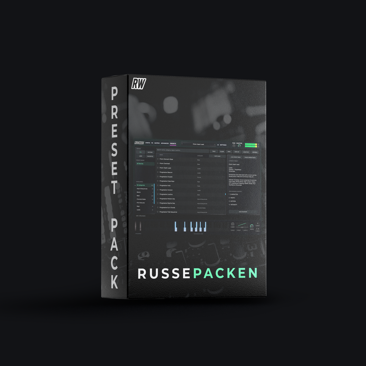 Russepacken er lansert – 63 nye presets til RussWave Synthesizer!